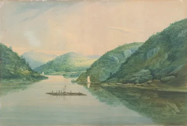 View near Fort Montgomery, New York, 1820